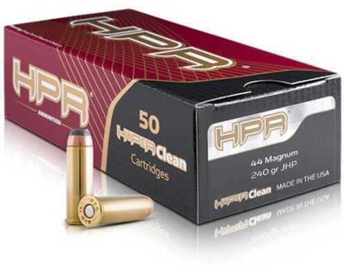 44 Rem Mag 240 Grain Hollow Point 50 Rounds HPR Ammunition Magnum